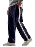 Men's American-style Simple Striped Casual Corduroy Sports Trousers
