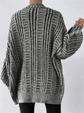 Women's Stylish Oversized Knit Cardigan Casual Sweaters