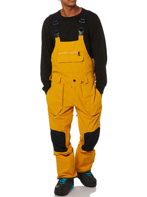 Men's Wear-Resistant Breathable Quick Dry Multi-pocket Skiing Overalls