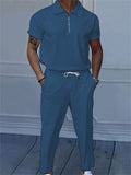 Fashion Casual Lapel Collar Corduroy Outfits for Men