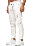 Men's Cool Elastic Waist Tapered Cargo Jogger Pants