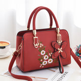 Delicate Elegant Floral Embroidery Handbags for Ladies