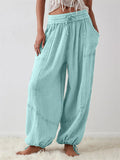 Women's Summer Yoga Sports Oversized Lantern Pants