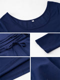 Women's Classy Plain Banquet Waisted Dresses