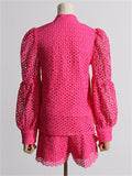 2025 New Design Elegant Women's Fashion Lace Set