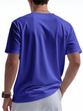 Men's Casual V-neck Quick-drying Short Sleeve Shirt