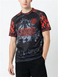 Stylish Casual Stranger Things Graphic Short Sleeve T-Shirts