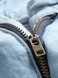 Men's Trendy Ripped Holes Skinny Jeans