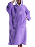 Warm Oversized Wearable Blanket Hoodie for Winter