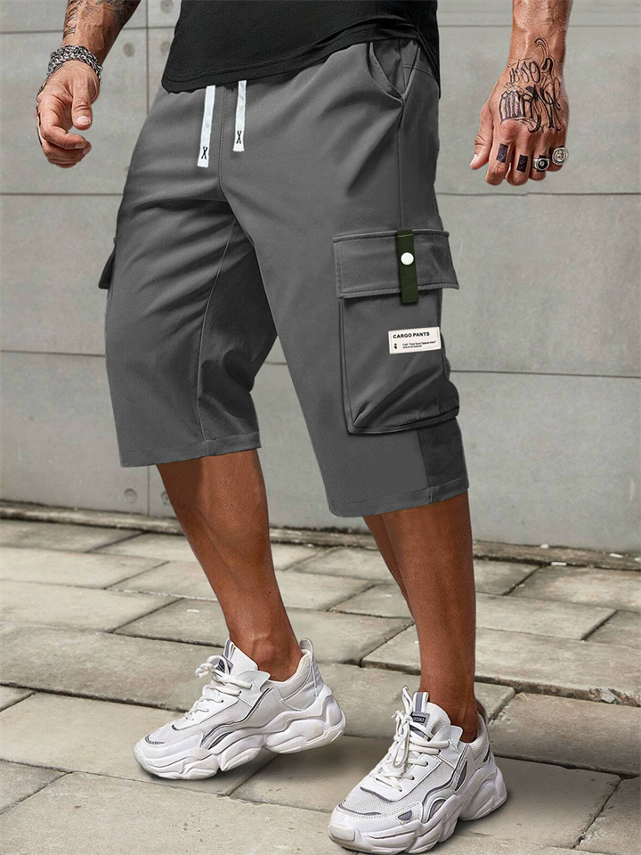Men's Casual Summer Sporty Cargo Bermuda Shorts
