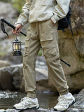 Men's Outdoor Hiking Tactical Cargo Jogger Pants with Pockets