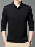 Men's Casual Solid Color Long Sleeve Shirts