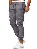 Men's Cool Elastic Waist Tapered Cargo Jogger Pants