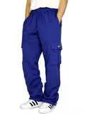 Men's Sports Style Cozy Loose Multi-Pocket Cargo Pants