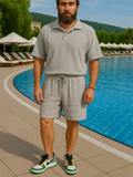 Men's Comfort 2-Piece Fleece Sets for Summer