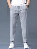 Men's Summer Comfortable Lightweight Breathable Straight Pants