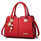 Popular Hard-wearing Female Solid Color Handbags