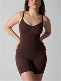 Women's Seamless Shapewear Tummy Control Bodysuit Butt Lifter Jumpsuit