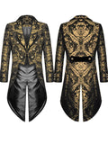 Men's Gothic Steampunk Halloween Cosplay Party Tailcoat