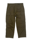 All Match Loose Drawstring Olive Green Trousers for Men