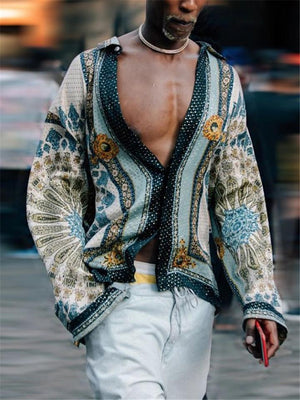Floral African Shirts for Men