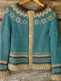 Women's Casual Ethnic Style Jacquard Button Up Cardigan Sweaters