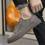 Men’s Stylish Suede Sneakers Everyday Comfort Shoes