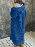 Women's Fashion Hooded Long Sweater Cardigan