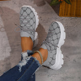 Anti-slip Breathable Mesh Knitted Sneakers for Women