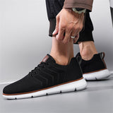 Men's Summer Breathable Flying Woven Mesh Sporty Sneakers