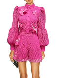 2025 New Design Elegant Women's Fashion Lace Set