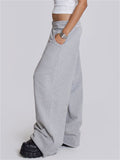 Women's Street Style Gray Comfy Casual Sweatpants