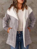 ‌Women's Winter Faux Suede Fleece Lined Cardigan Coats