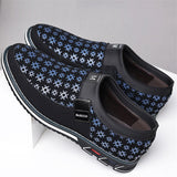Men's Street Geometry Pattern Casual Slip-ons Shoes