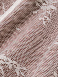 Flared Sleeve Ruffle Sexy Lace Dress for Ladies
