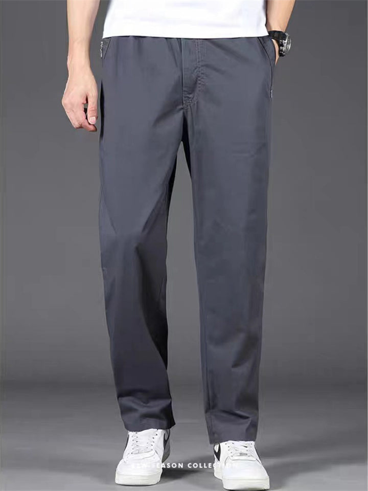 Men's Comfort Flex Waistband Straight Leg Ease Tactic Pants