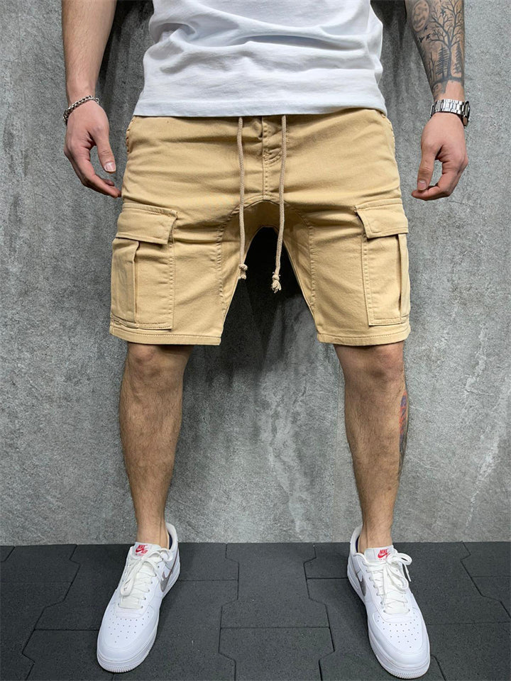 Men's Summer Multi Pockets Cargo Shorts for Outdoor Sport
