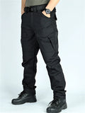 Men's Outdoor Breathable Tactical Cargo Trousers with Multi Pockets