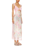 Women's Beach Sexy See-Through Side Slit Bikini Dress