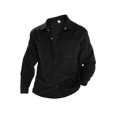 Men's Solid Color Lapel Corduroy Cardigan Jackets