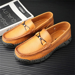 Men's Breathable Super Soft Handmade Leather Business Shoes