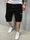 Men's Loose Fit Multi Pocket Summer Casual Cargo Shorts