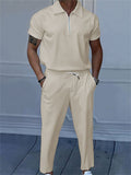Fashion Casual Lapel Collar Corduroy Outfits for Men