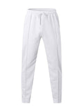 Men's Spring Solid Color Loose Drawstring Sweatpants