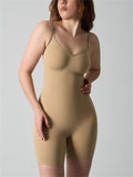 Women's Seamless Shapewear Tummy Control Bodysuit Butt Lifter Jumpsuit