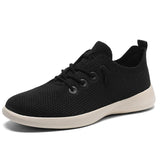 Men's Casual LightWeight Solid Color Mesh Slip-Ons Flats Shoes