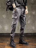 Male Wear-resistant Overalls Functional Trendy Cargo Pants