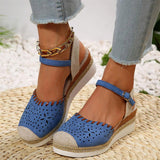 Fashion Closed Toe Hollow Breathable Sandals for Ladies