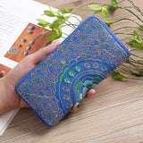Ethnic Style Reversible Flower Embroidered Women's Handbags