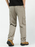 ‌Mens Autumn Casual Outdoor Cargo Trousers with Multiple Pockets‌